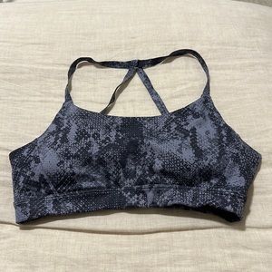 Zella Snake Print Sports Bra